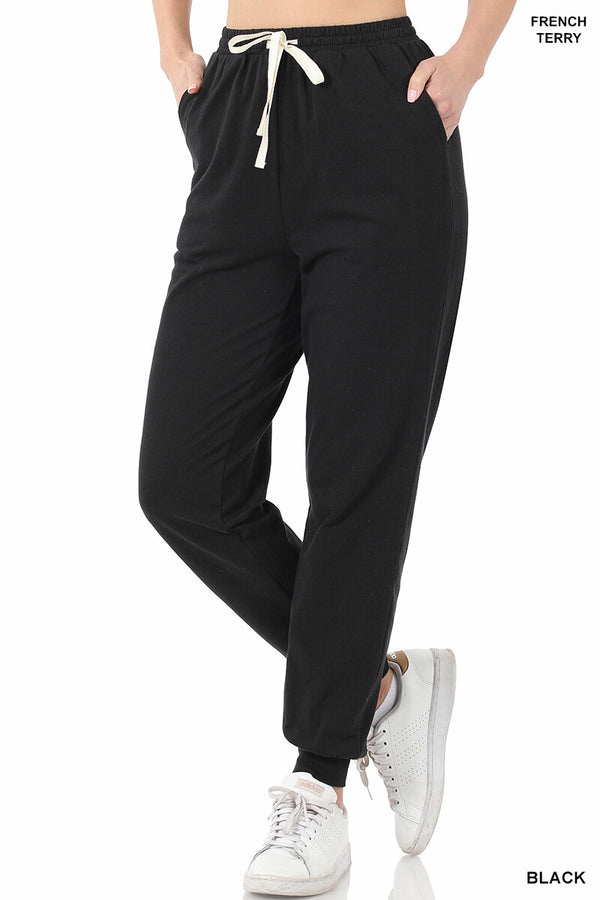 Drawstring Waist Jogger