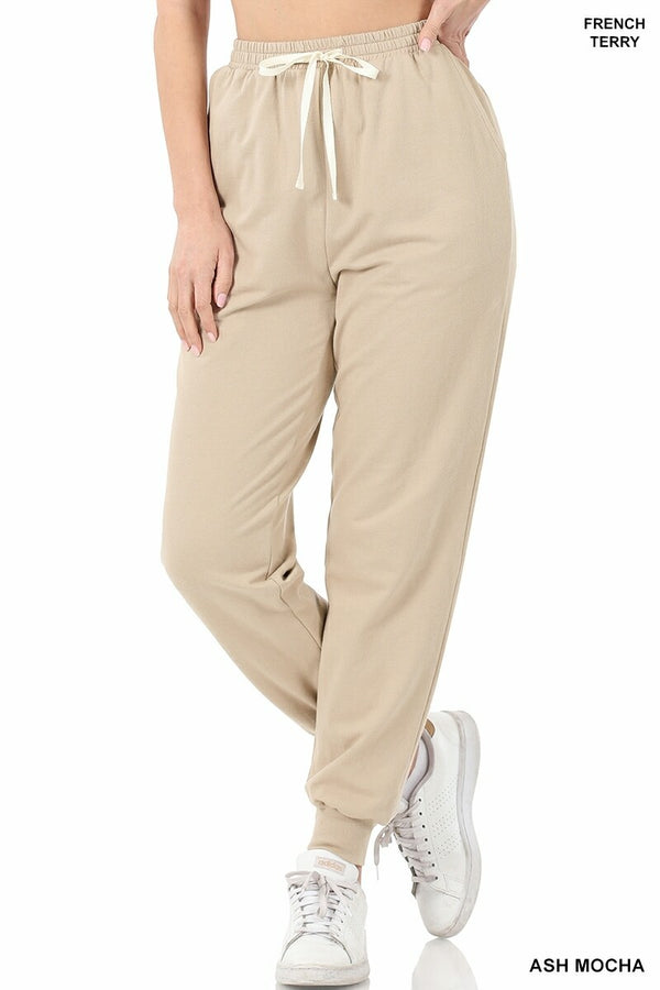 Drawstring Waist Jogger